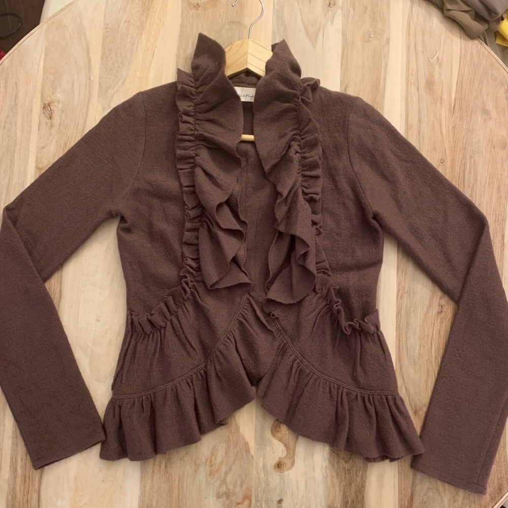 Anthropologie Charlie & Robin Wool Sweater